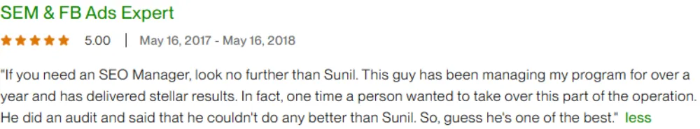 Client review 8
