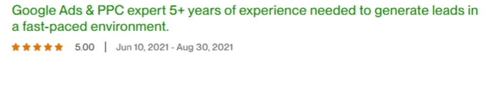 Client review 9
